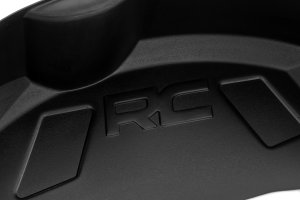 Jeep Wrangler Unlimited Wheel Well Liners (2) - Rear - Rough Country - Rough Country - Black - '07-'18